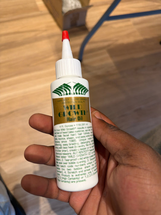 Wild growth hair oil