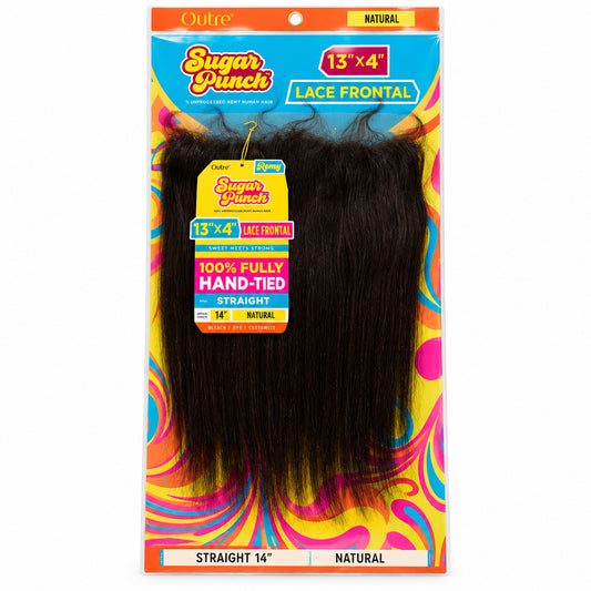 Sugar punch 14” natural lace frontal 13x4