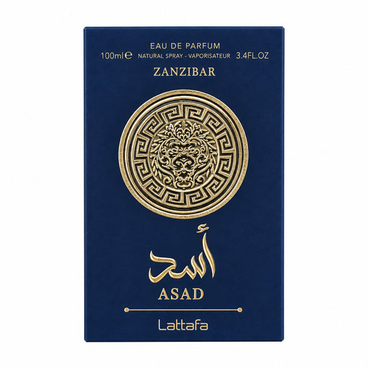 EAU DE PARFUM ZANZIBAR- ASAD/LATTAFA3.4Fl.oz.
