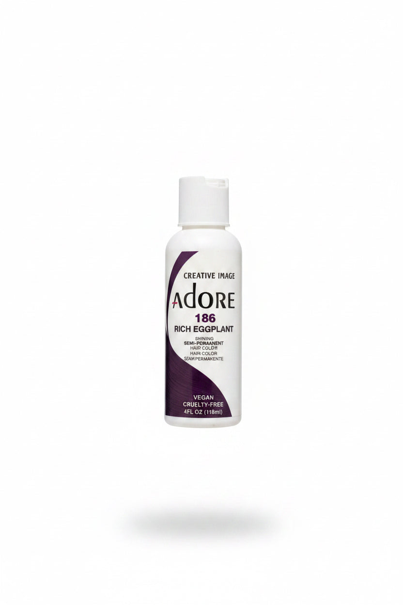 CREATIVE IMAGE- AdorE Color -186 RICH EGGPLANT- 4Fl.oz