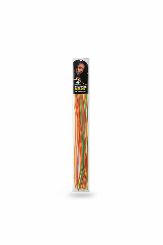 DREAMWORLD- Wrapping Threads for Locs/Braids-color Assorted Mix-