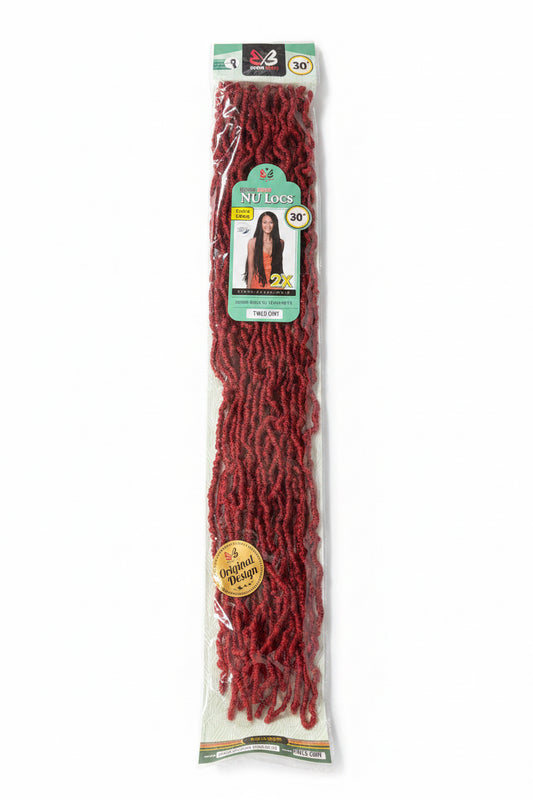 Bobbi Boss Nu Locs Extra Long 30" 2X Crochet Braiding Hair – T-Wild Cherry