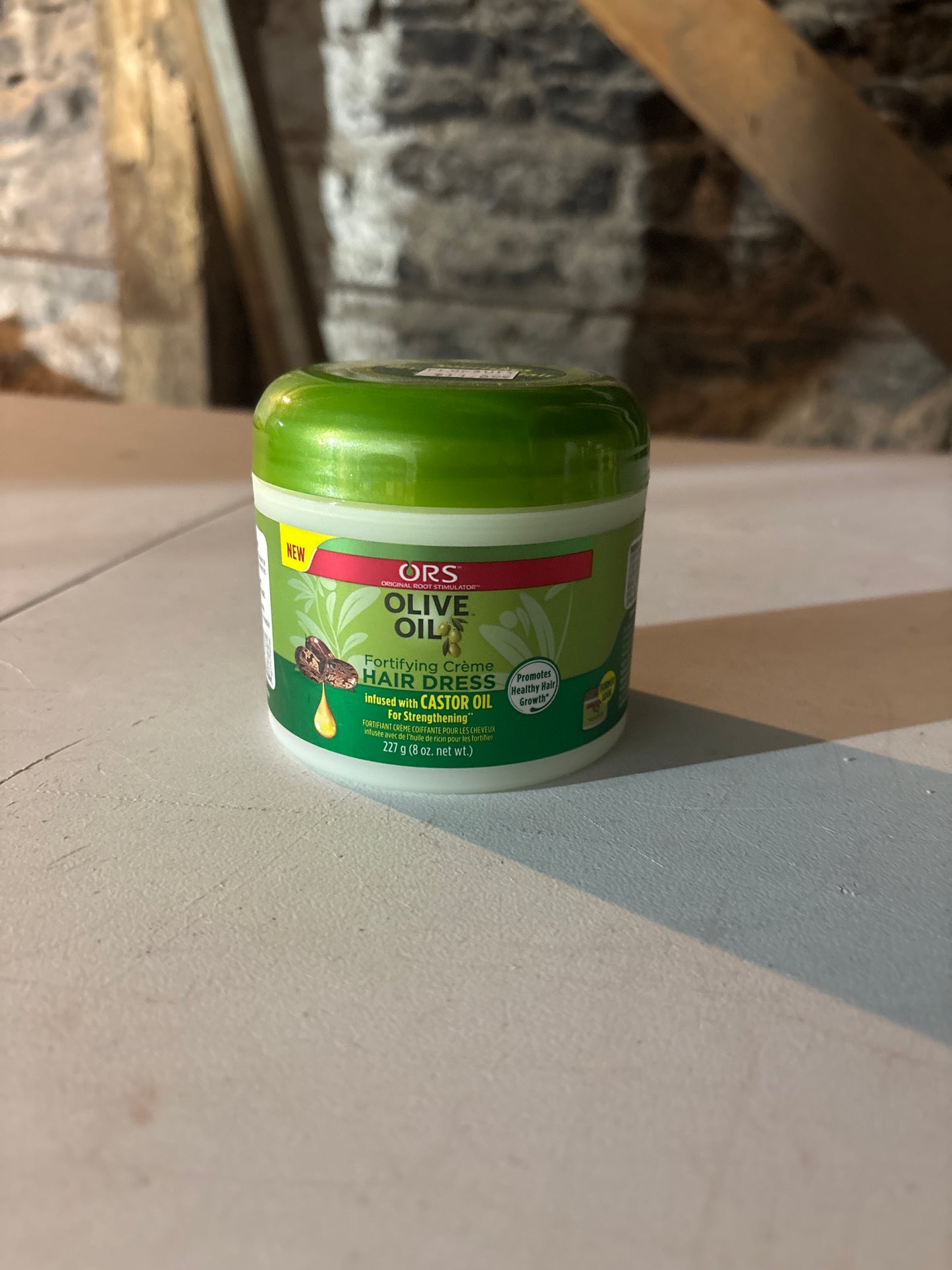 ORS OLIVE OIL- Fortifying Crème HAIR DRESS Infused w/ Castor Oil 8.oz