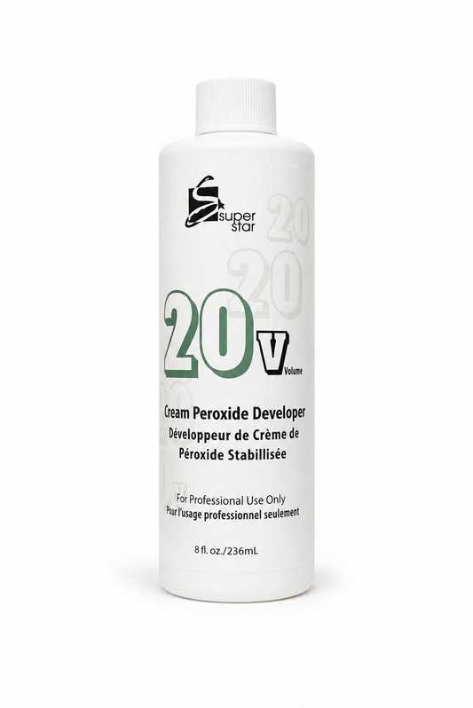 Super Star 20 Volume Cream Peroxide Developer – 8 fl oz (236 mL)