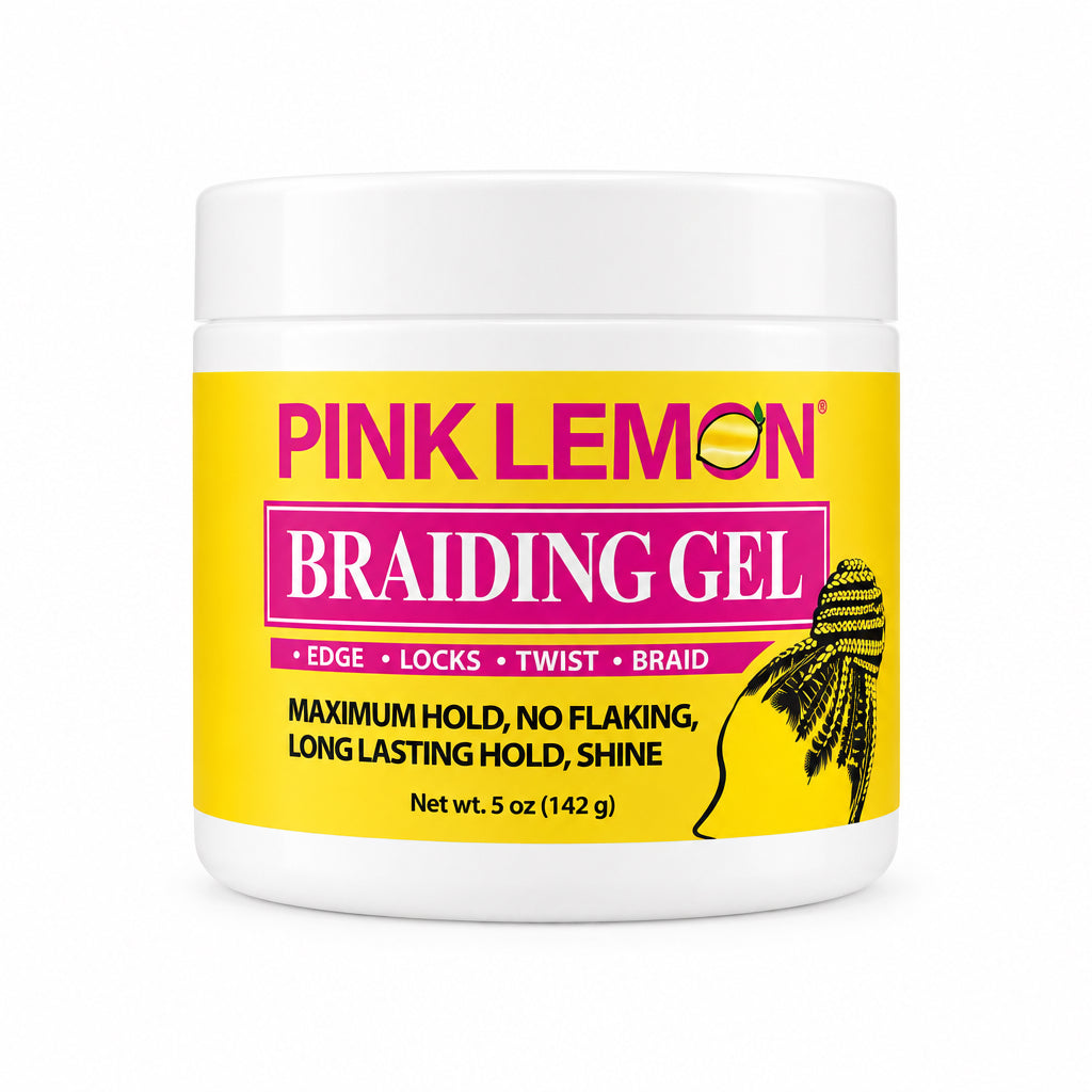 PINK LEMON- Braiding Gel 5.oz(142g)