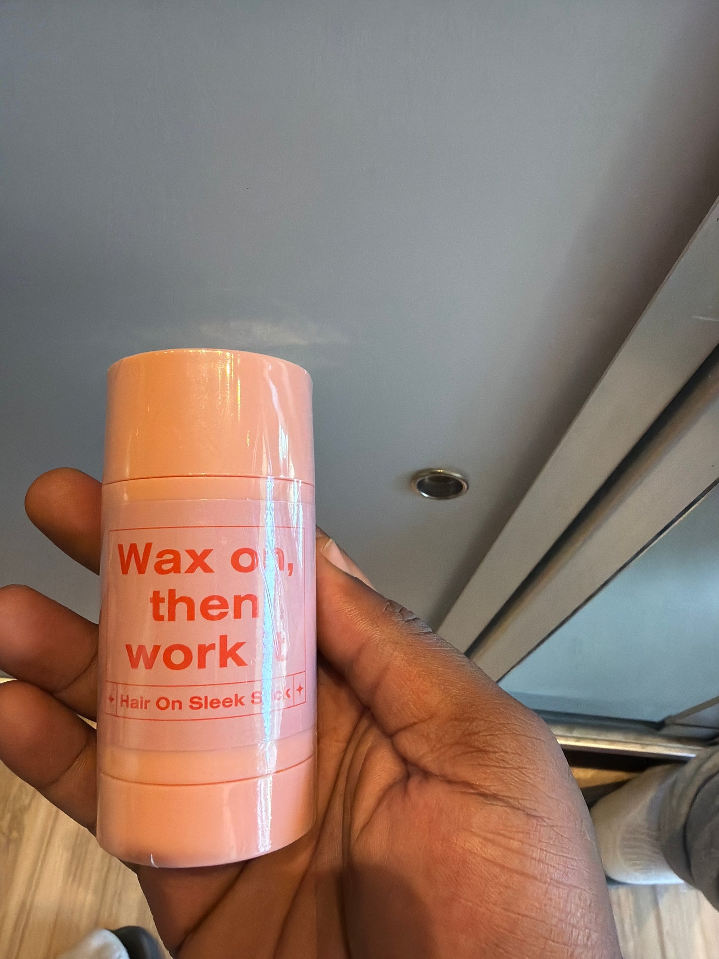 TFQ wax on then work it