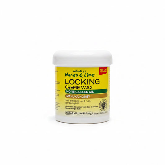 Jamaican Mango & Lime Locking Crème Wax with Moringa Seed Oil & Manuka Honey – 13.4 oz (380 g)