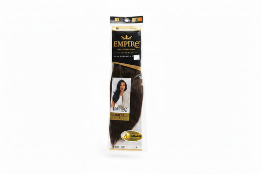 Empire 100% Human Hair Yaki 10” color 4