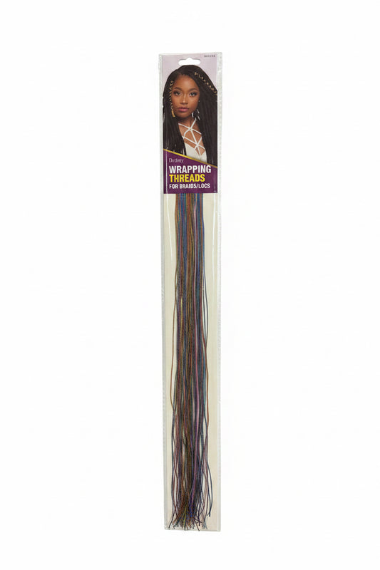 BRITTNY- Wrapping Threads for Locs/Braids-color Assorted Mix-
