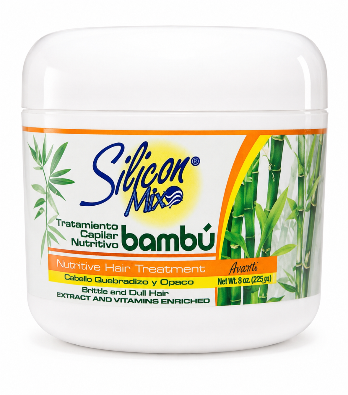 Silicon Mix Bambú Nutritive Hair Treatment – Deep Conditioning Mask