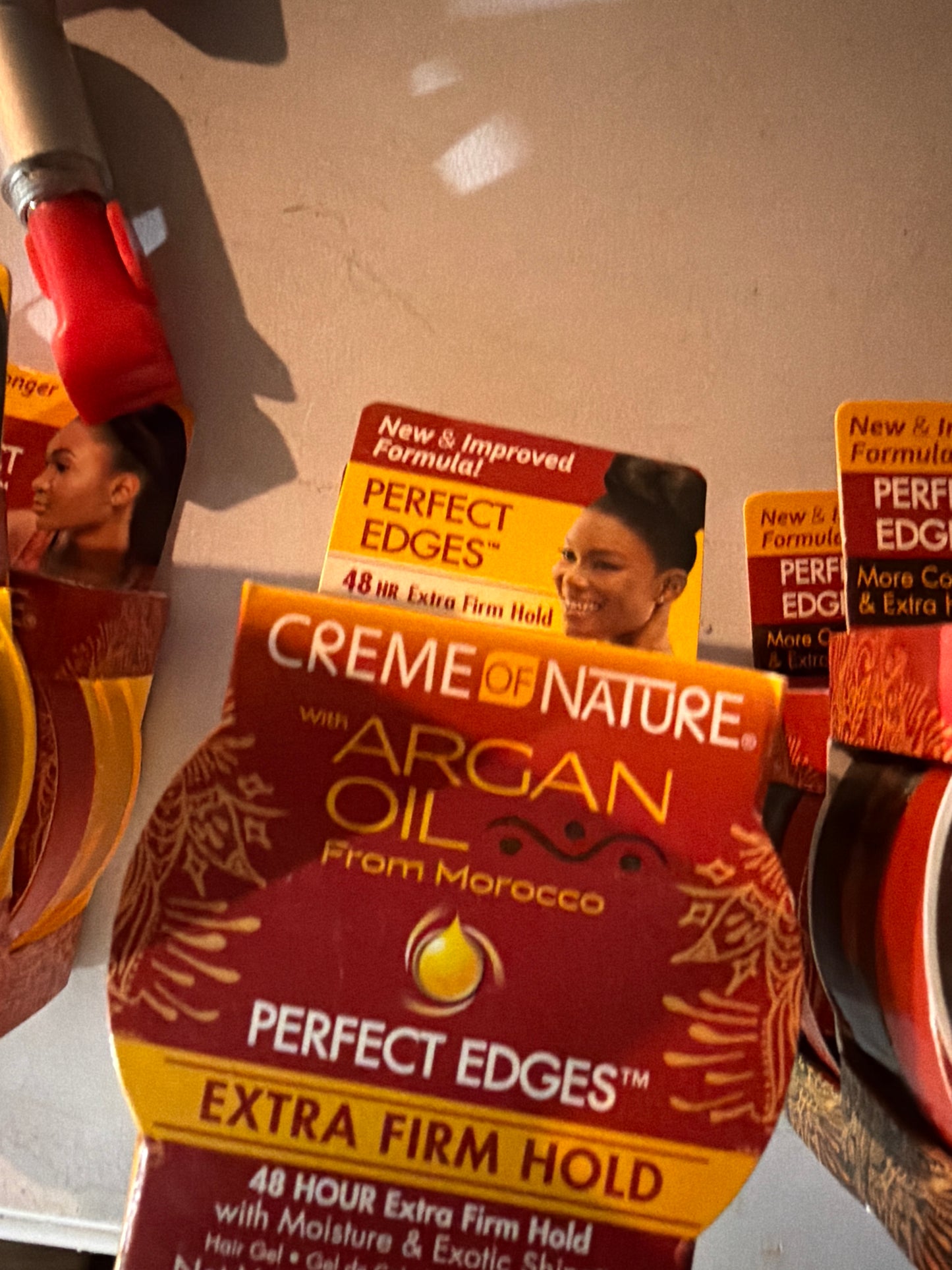 Creme of Nature Argan Oil Perfect Edges Extra Firm Hold – 2.25 oz
