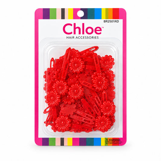 CHLOE Hair Accessories -color Assorted Mix- Red