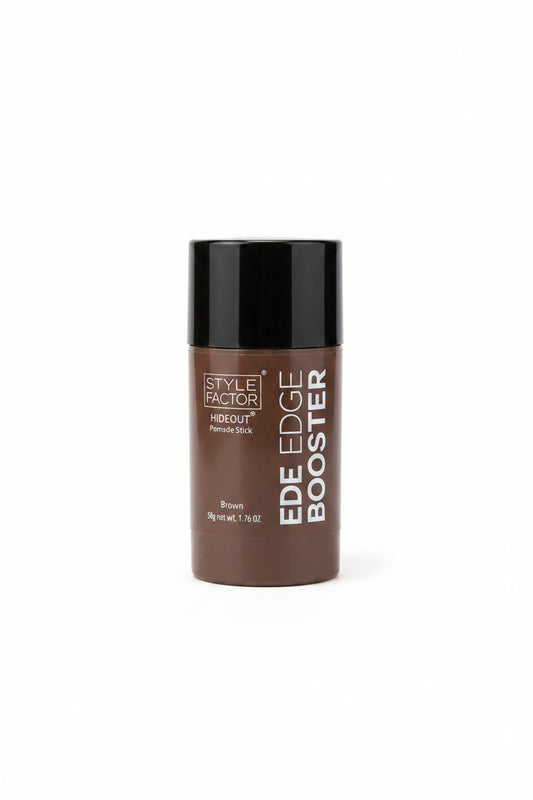 STYLE FACTOR EDGEBOOSTER- Hair Pomade Stick Strong Hold-Color Deep Brwon- 1.76Fl.oz