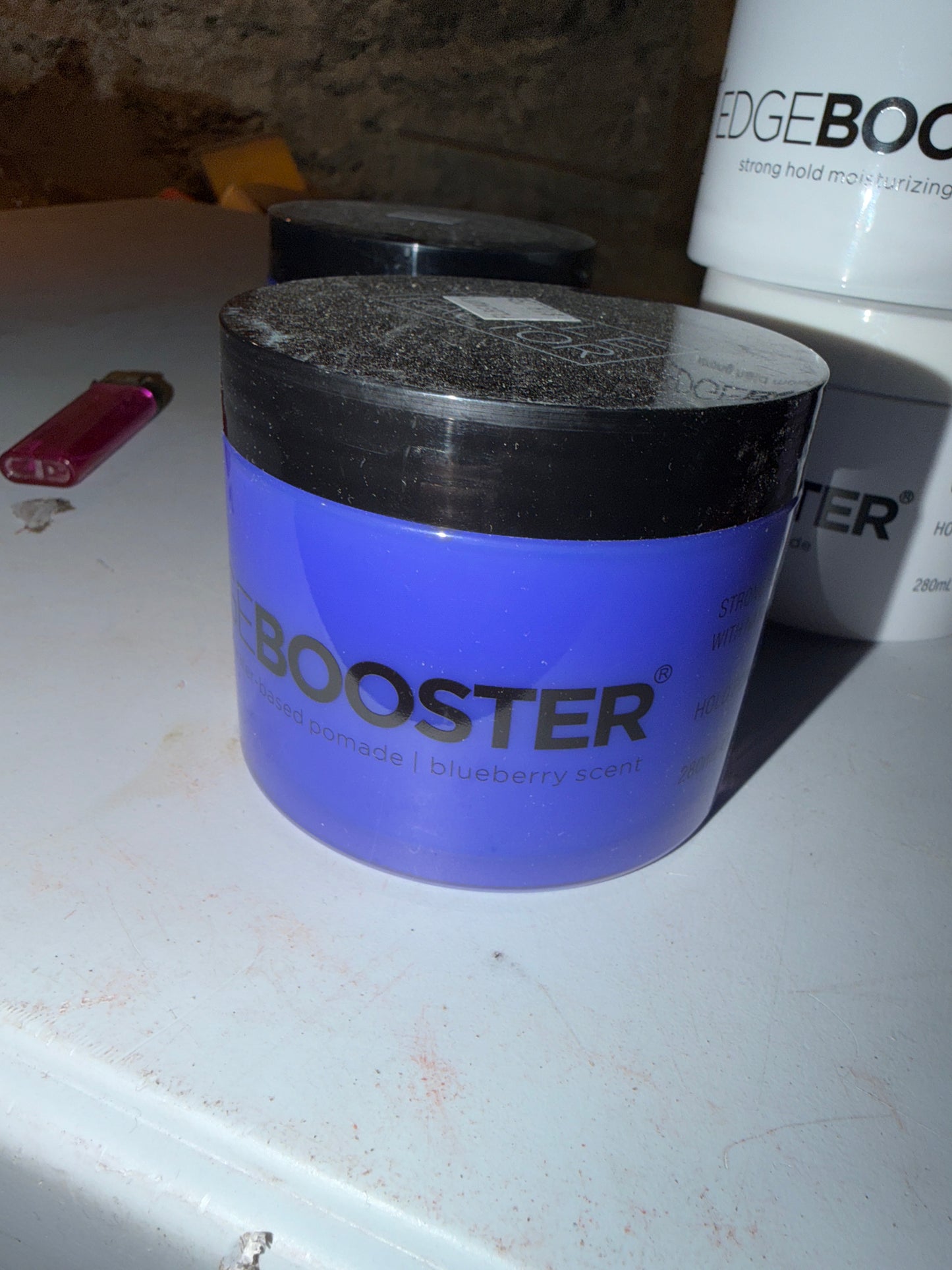 Style Factor Edge Booster Water-Based Pomade Blueberry Scent 10.1 oz