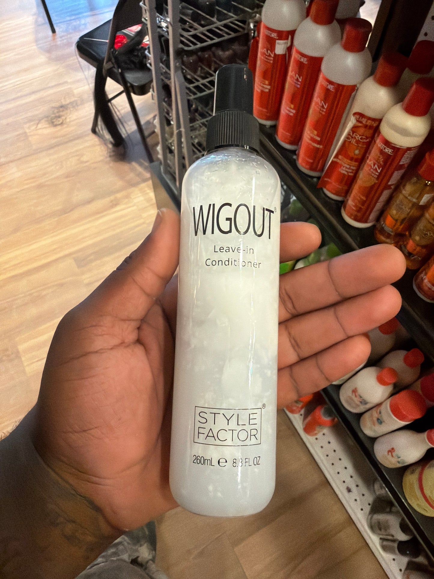 Wigout leave-in conditioner