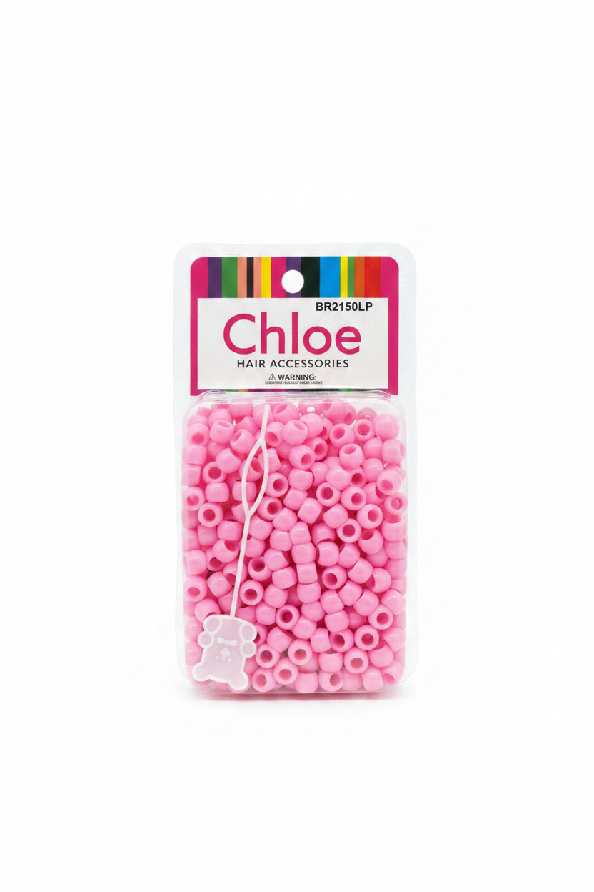 Chloe pink hair beads