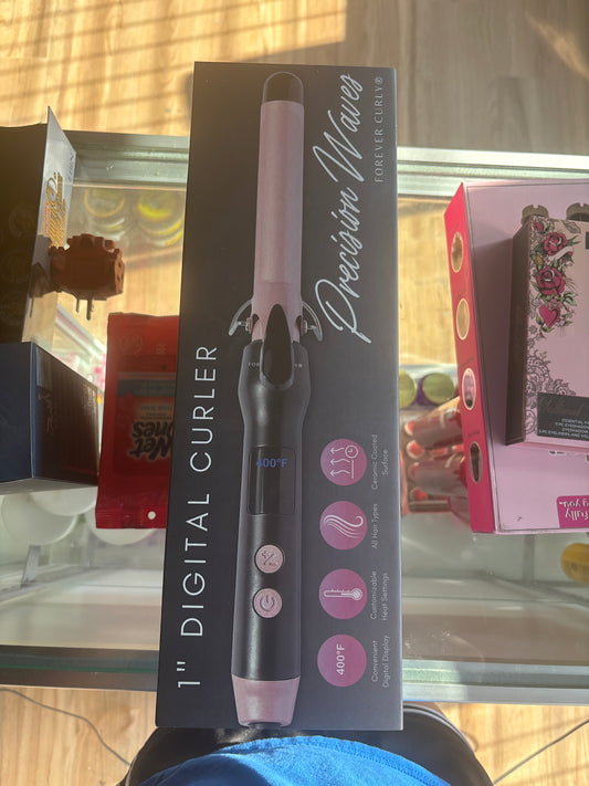 PRECISION WAVE-1” Digital Curler