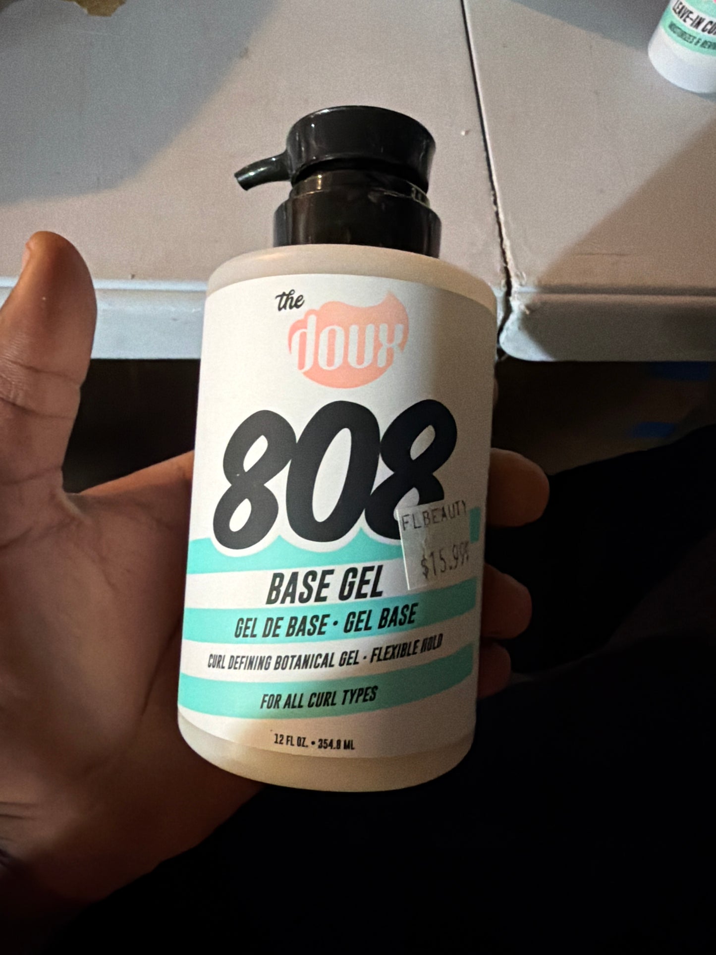 The Doux 808 Base Gel – Curl Defining Botanical Gel, 12 fl oz