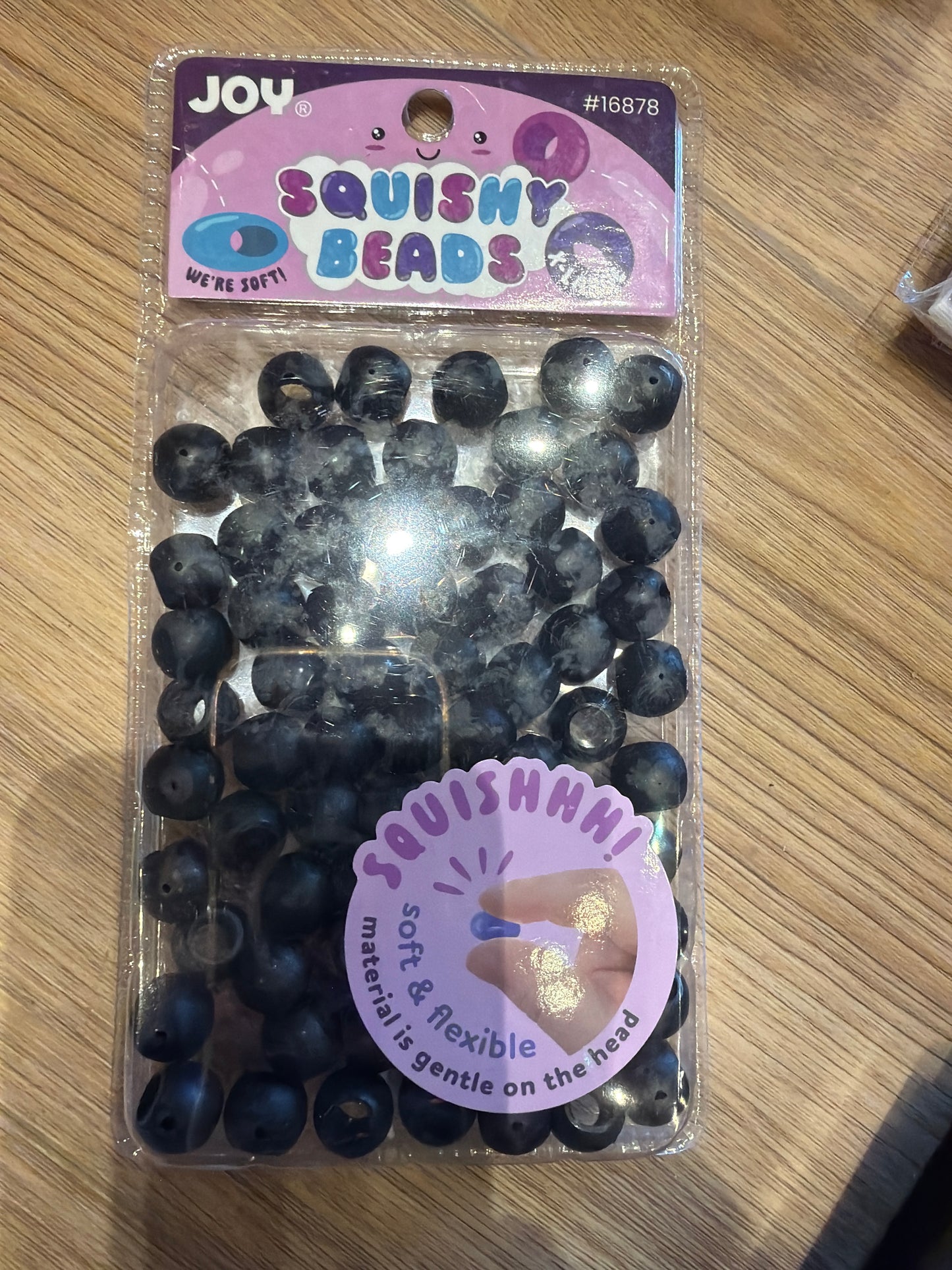 Joy round squishy beads