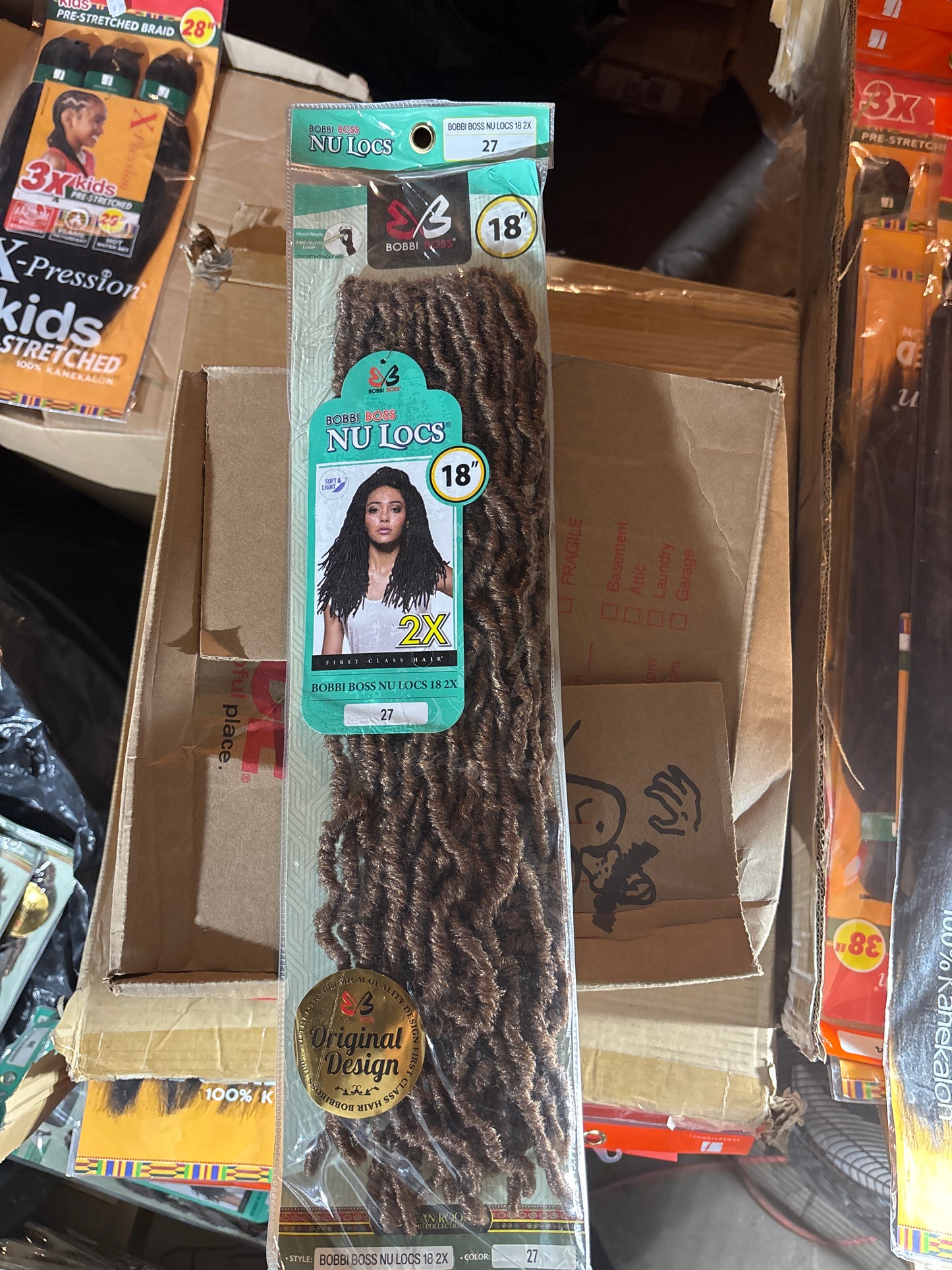 Bobbi Boss NU LOCS 18” 2X Soft Locs – Color 27-