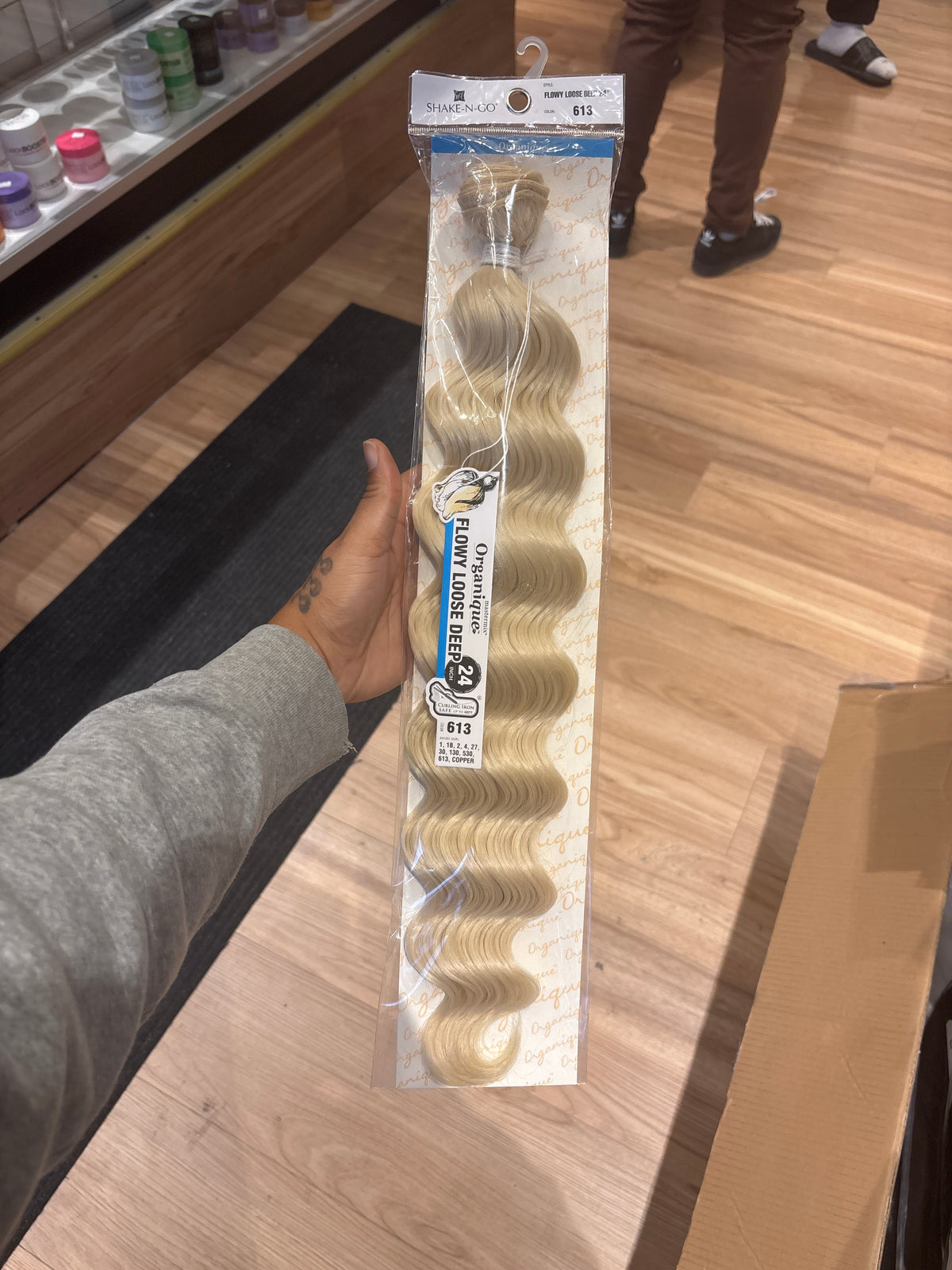 Shake-N-Go- Organique Flowy Loose Deep 24”-Color 613-