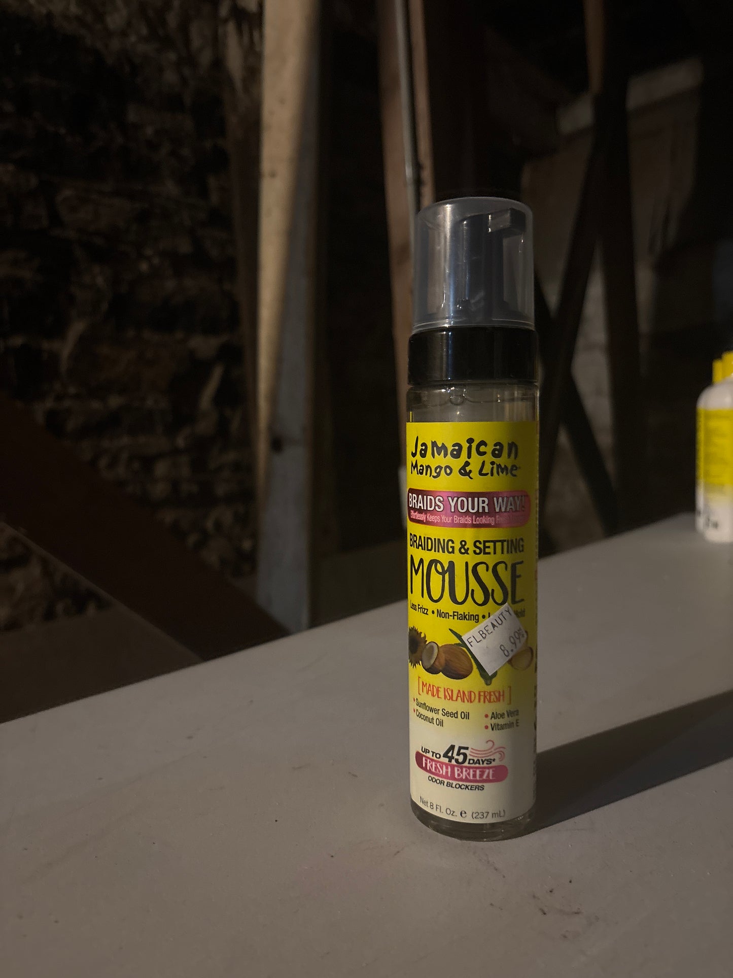 JAMAICAN MANGO &LIME Braids Your Way!-Braiding And Setting Mousse 8Floz