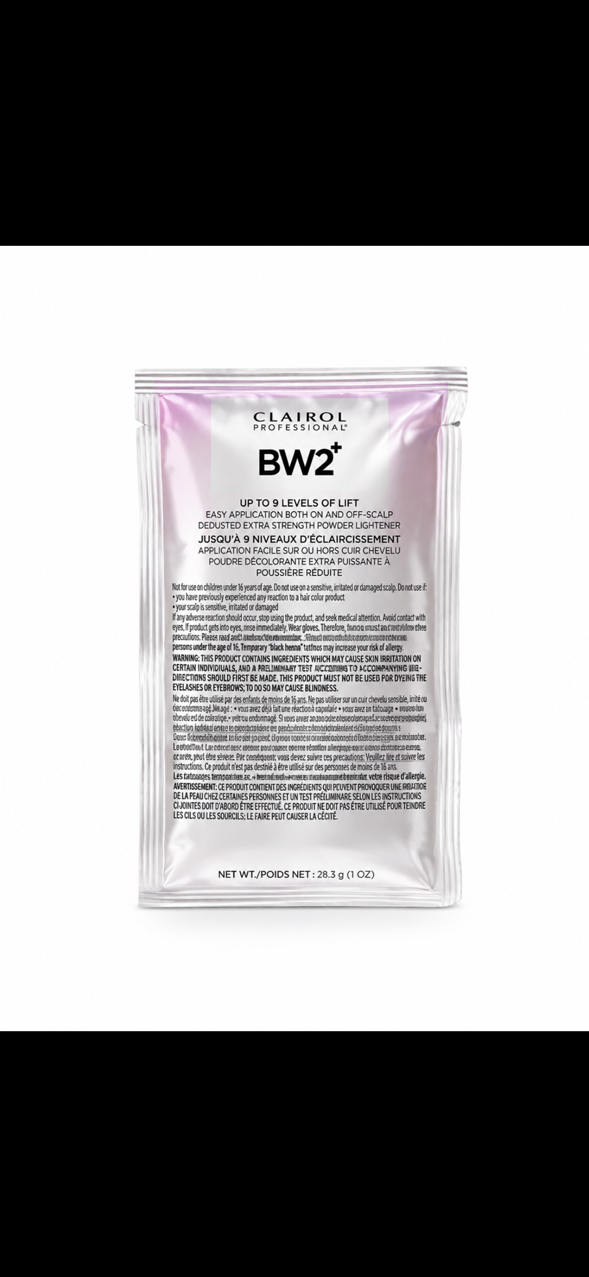 CLAIROL PROFESSIONAL- BW2+ 28.3g(1.oz)Each/Chacun