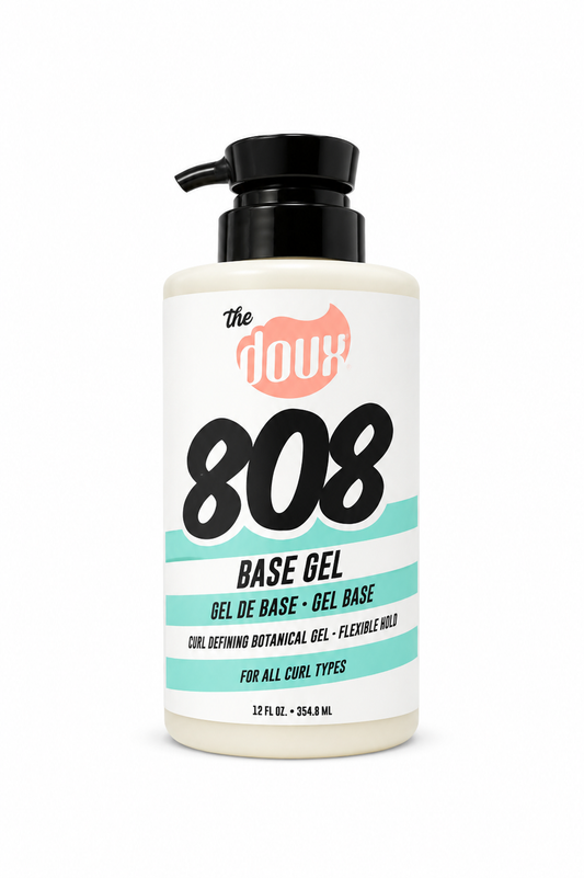 The Doux 808 Base Gel – Curl Defining Botanical Gel, 12 fl oz