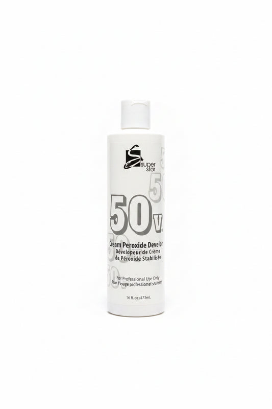 Super Star 50 Volume Cream Peroxide Developer – 16 fl oz (473 mL)
