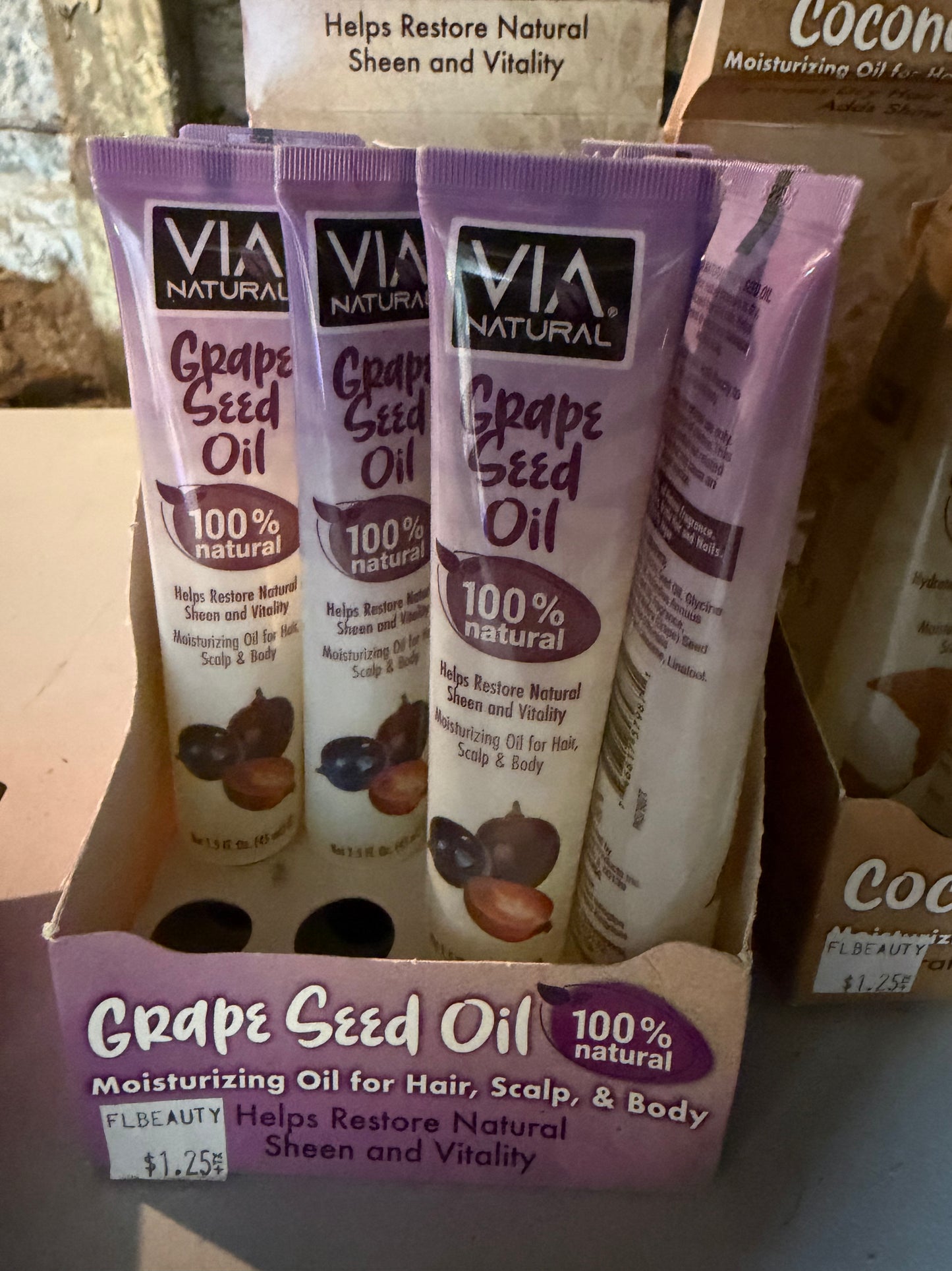 Via Natural 100% Natural – Nourishing Oil for Hair, Skin & Body