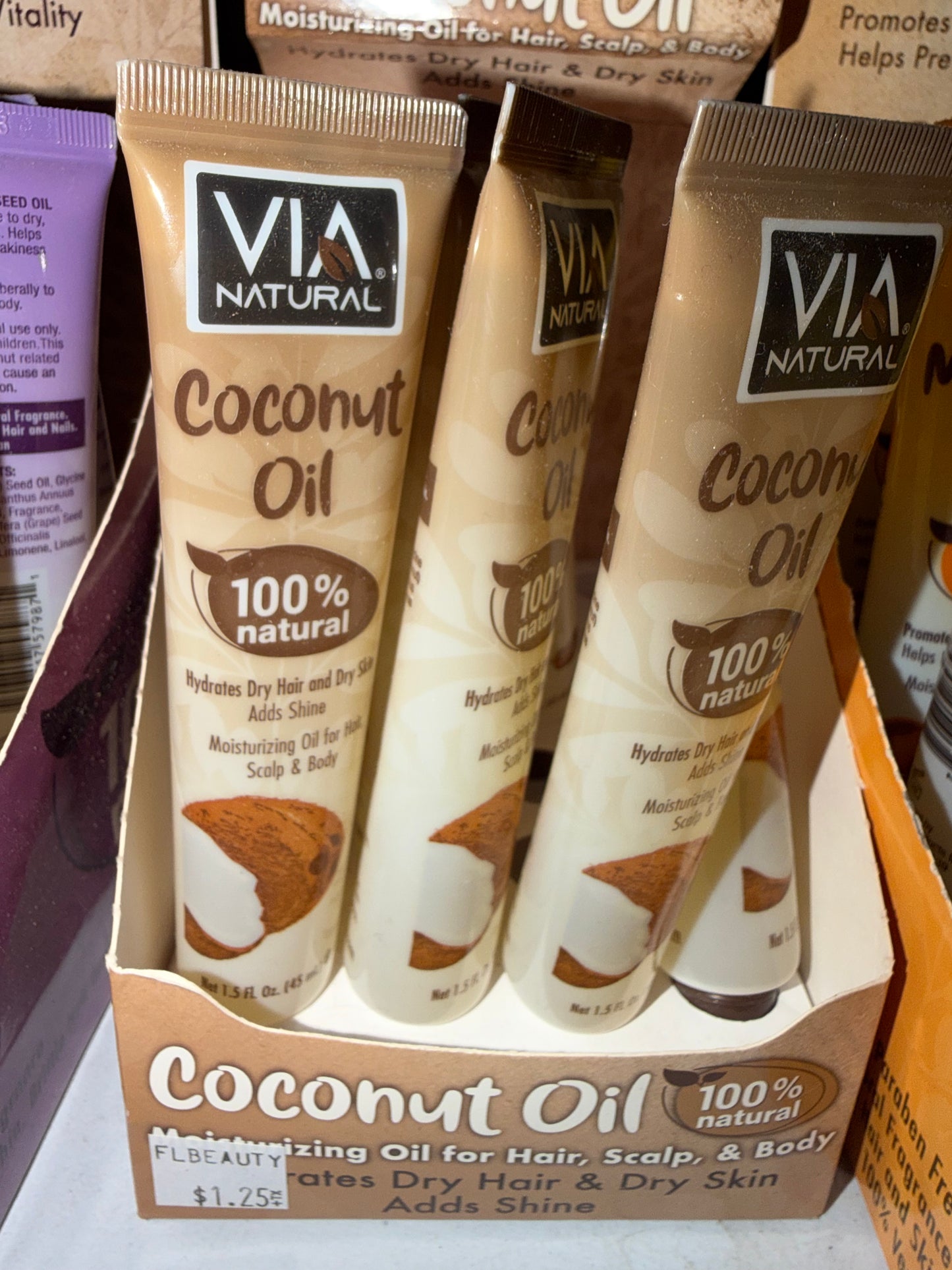 Via Natural 100% Natural – Nourishing Oil for Hair, Skin & Body