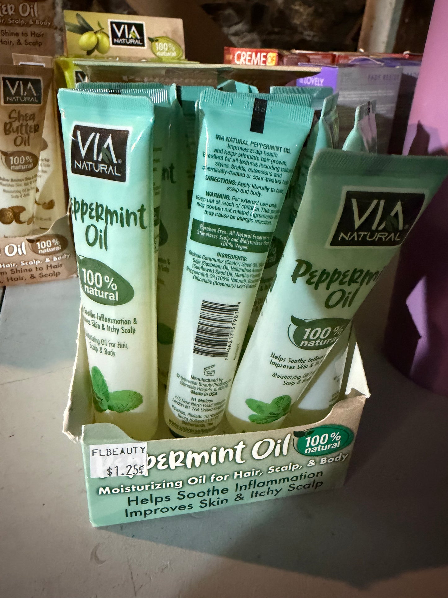 Via Natural 100% Natural – Nourishing Oil for Hair, Skin & Body