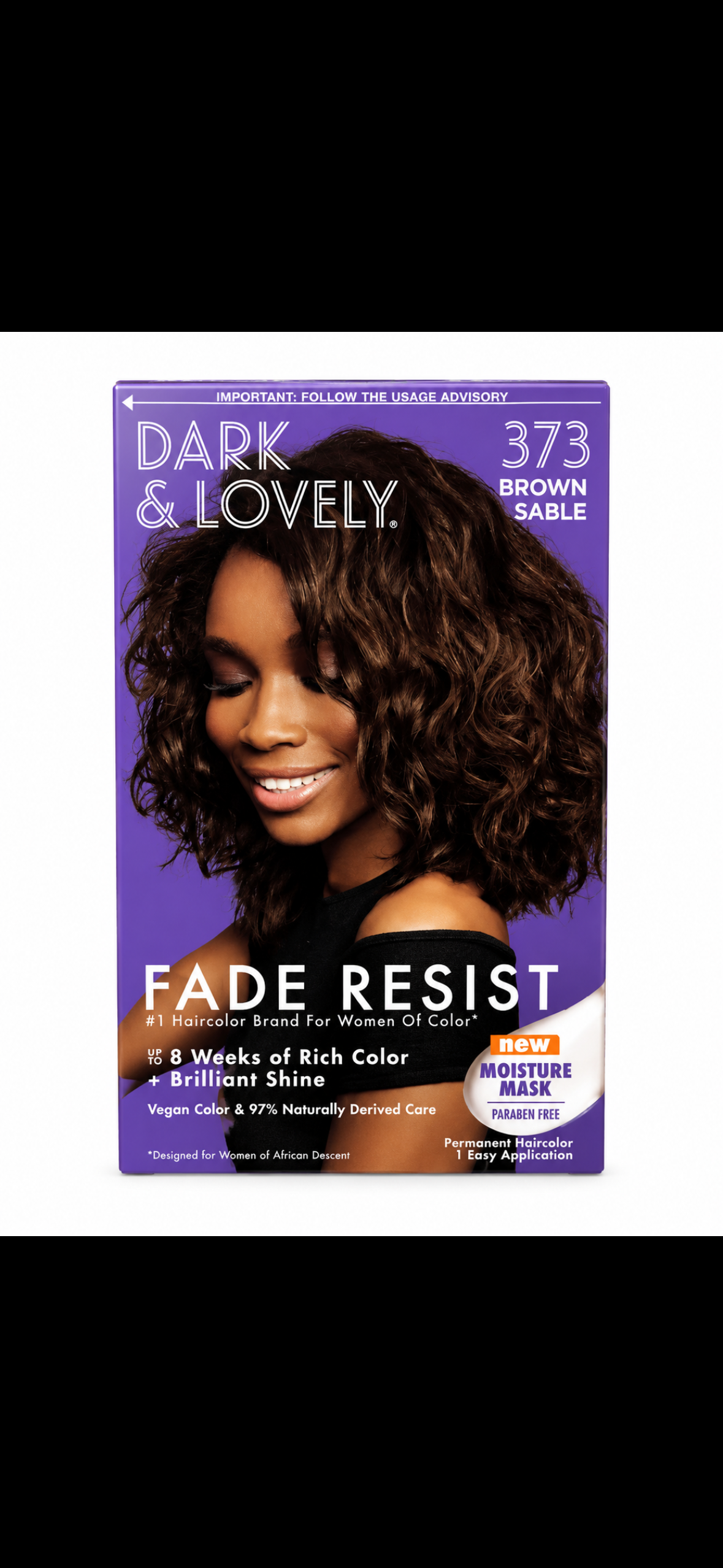 DARK & LOVELY- FADE RESISTANT-Color Brown Sable 373-