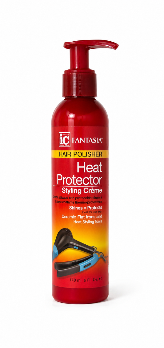 IC FANTASIA HAIR POLISHER- Heat Protector Styling Crème 6fl.oz