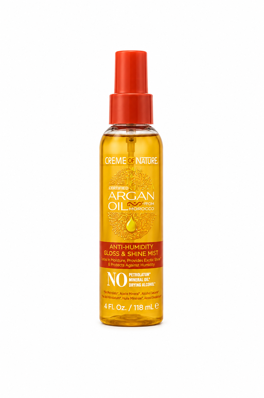 Creme of Nature Argan Oil Anti-Humidity Gloss & Shine Mist – 4 fl oz